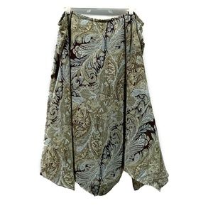 Paisley Print Skirt - Size 20W.